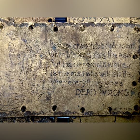 Antique Leather Postcards | Early 1900s - Picture 3 of 7